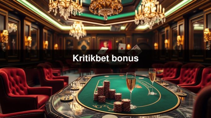 Kritikbet bonus